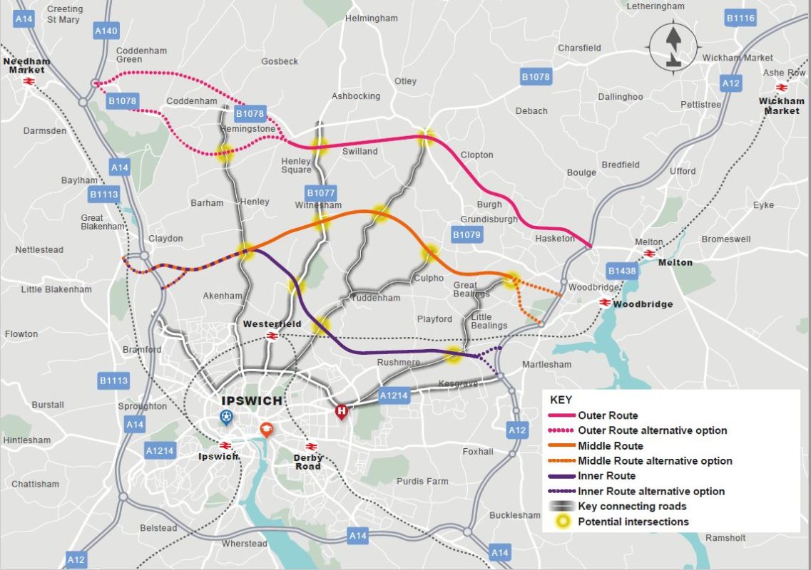 Details announced for the Ipswich Northern Route consultation ...